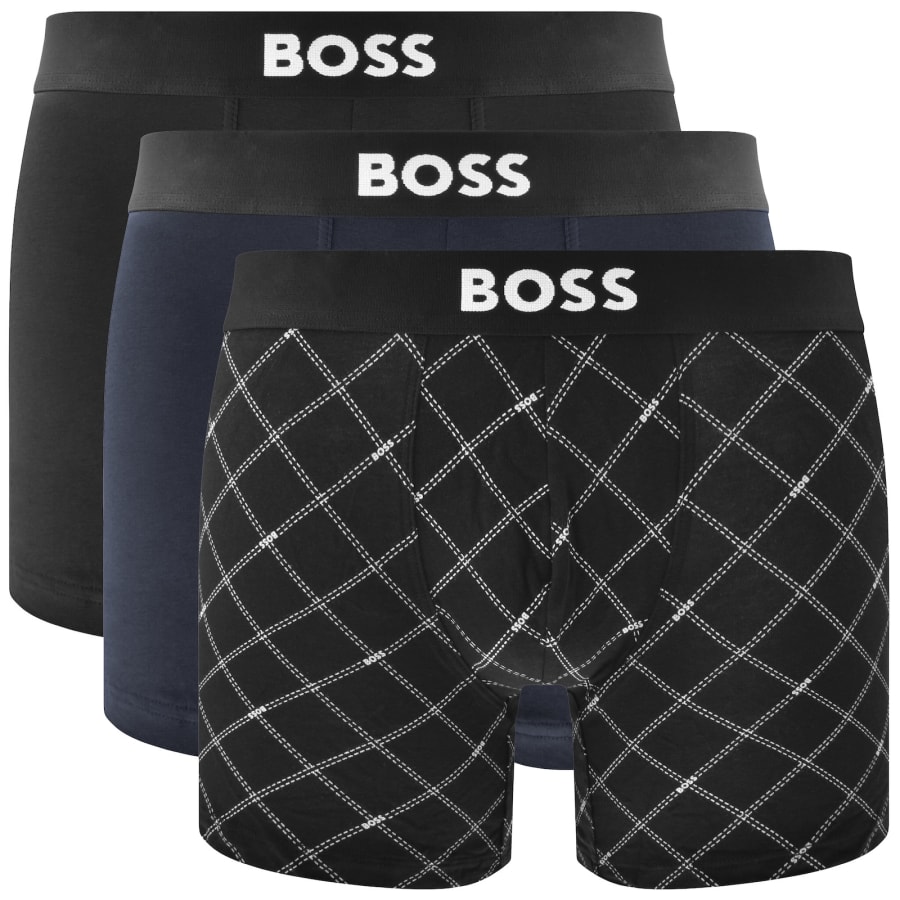Image number 1 for BOSS Underwear 3 Pack Boxer Briefs