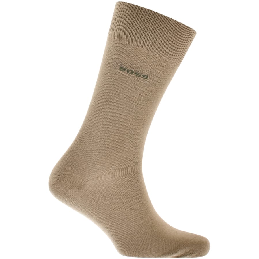 Image number 2 for BOSS 5 Pack Logo Crew Socks