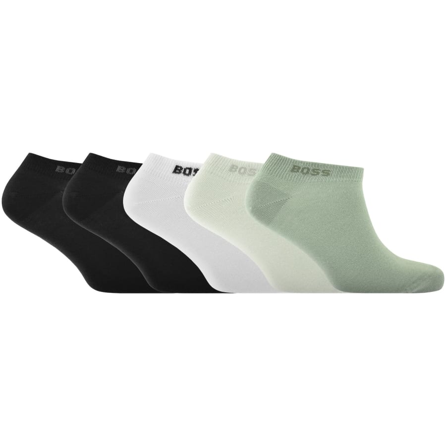Image number 1 for BOSS 5 Pack Ankle Socks