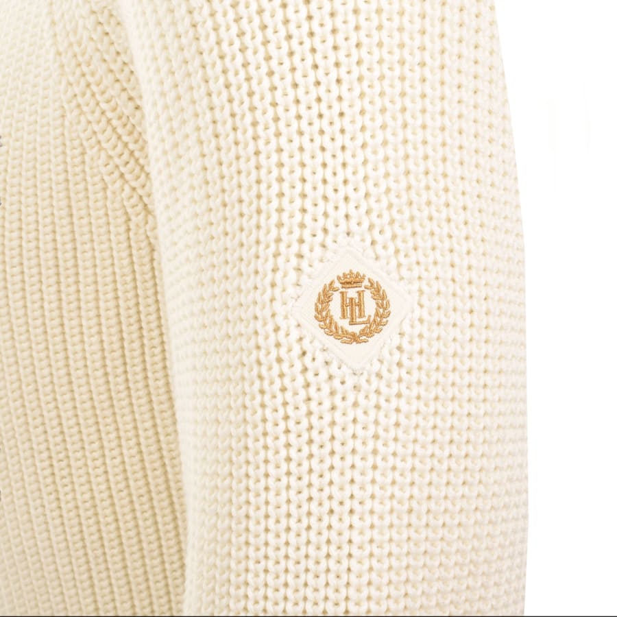 Image number 4 for Henri Lloyd Golant Knit Jumper Cream