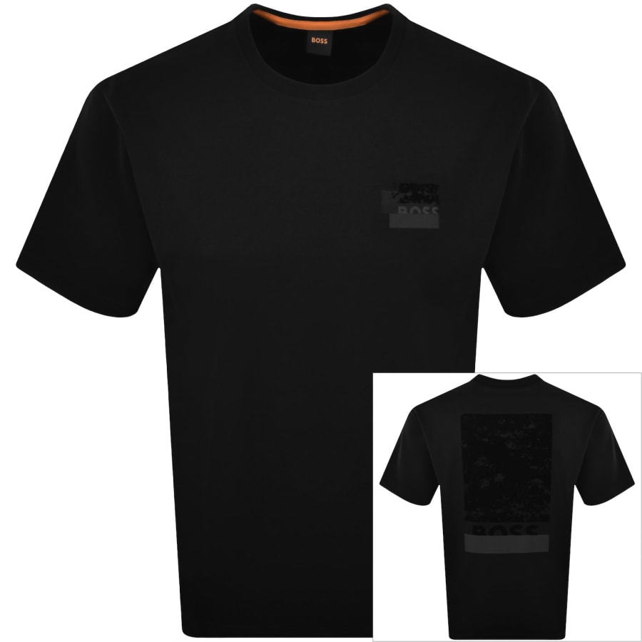 Image number 1 for BOSS Graphic Logo T Shirt Black