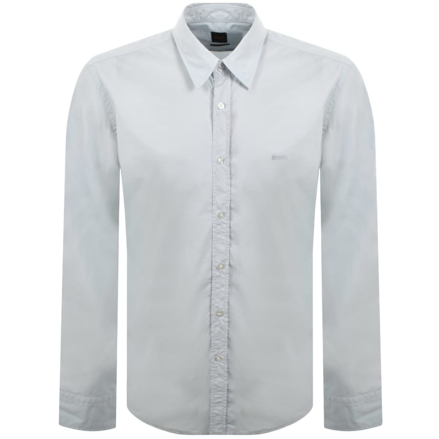 Image number 1 for BOSS Relegant 6 Regular Fit Shirt Blue