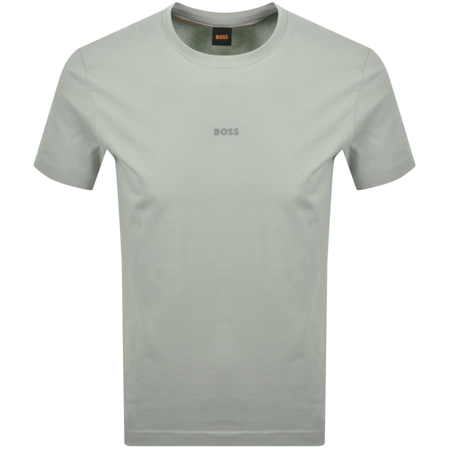 Image number 1 for BOSS TChup Logo T Shirt Grey