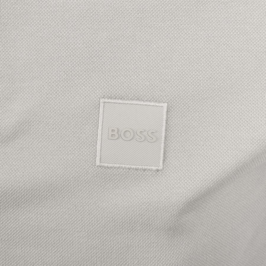 Image number 3 for BOSS Passenger Polo T Shirt Grey