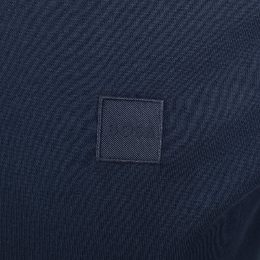 Image number 3 for BOSS Tacks T Shirt Blue