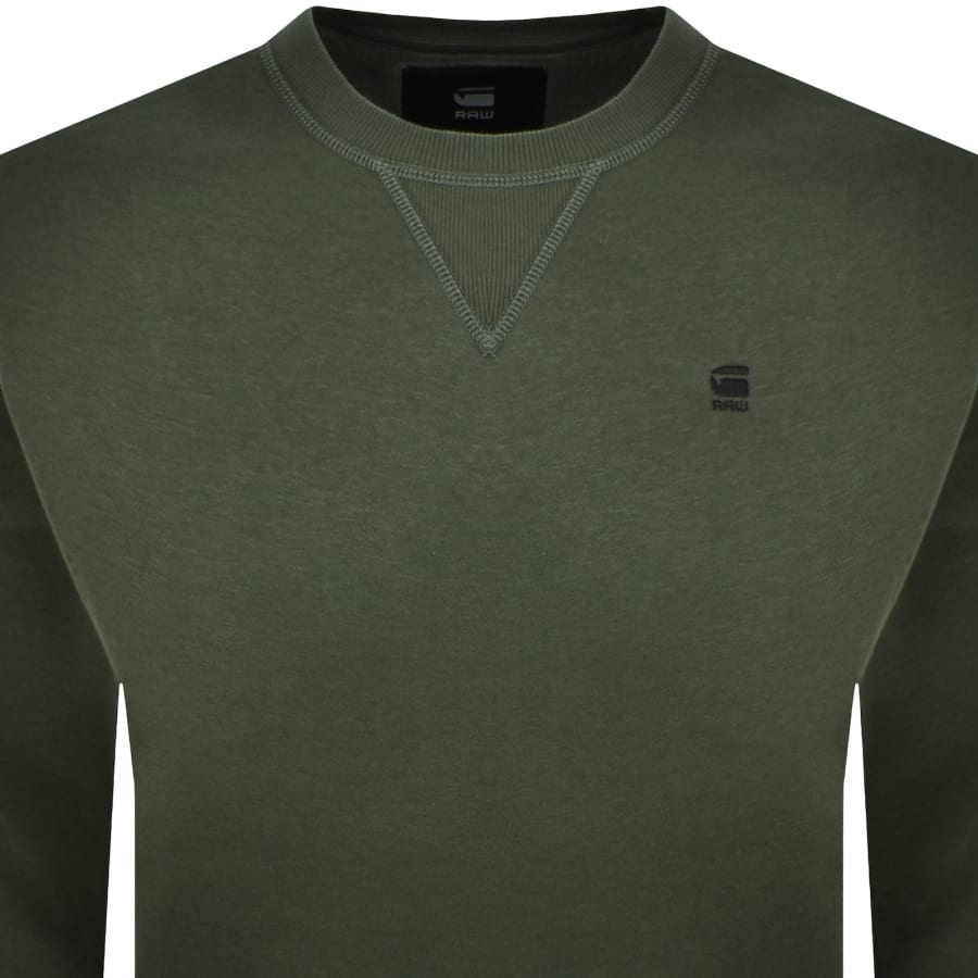 Image number 2 for G-Star Premium Core Sweatshirt Green