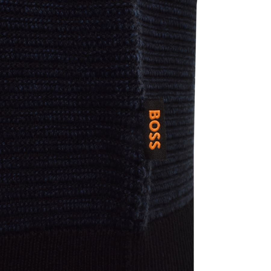 Image number 3 for BOSS Aspoki Knit Jumper Black