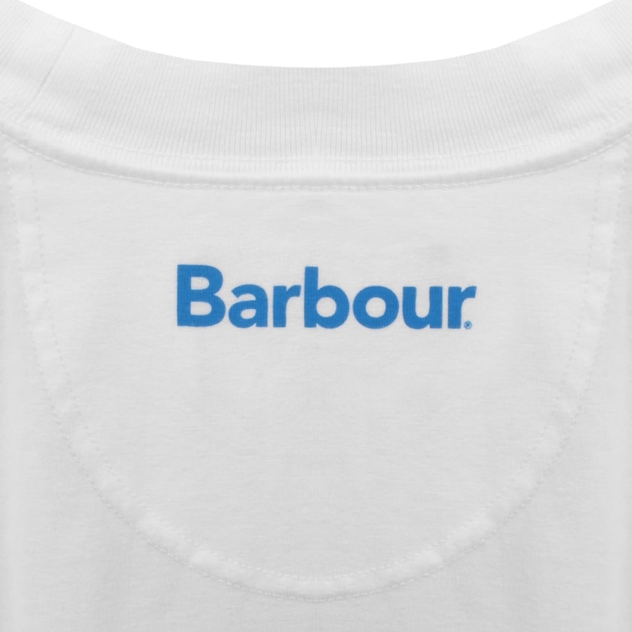 Image number 4 for Barbour Sprouston Oversized T Shirt White