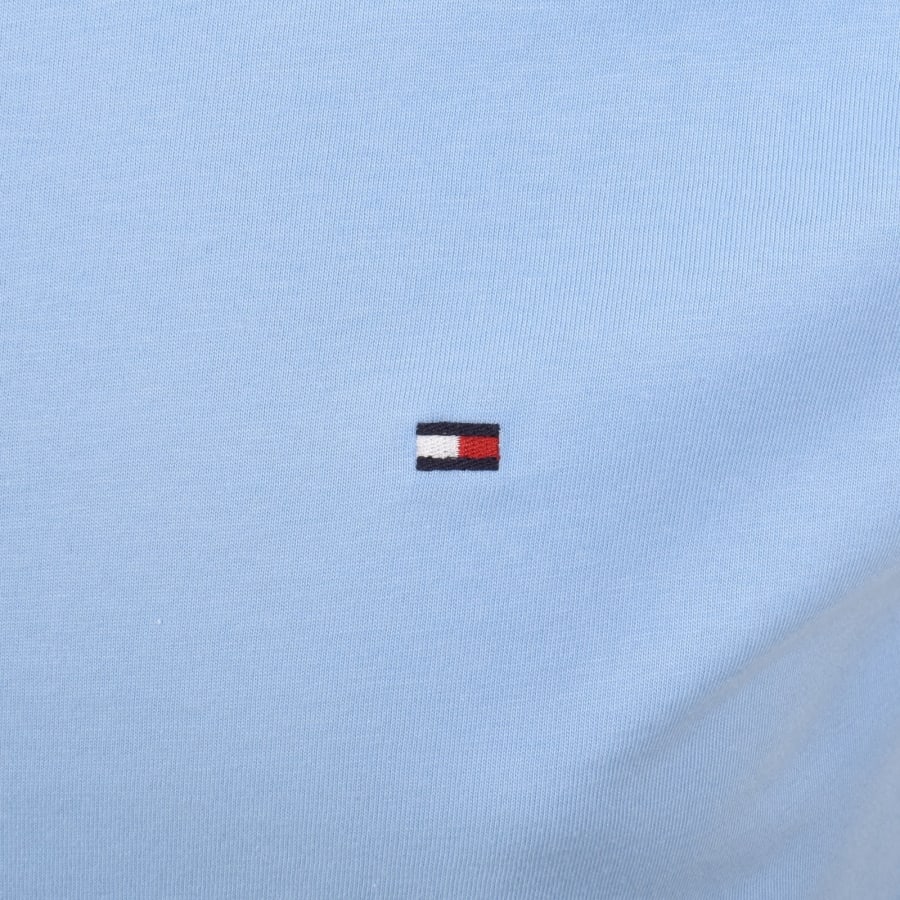 Image number 3 for Tommy Hilfiger Essential Solid T Shirt Vessel Blue