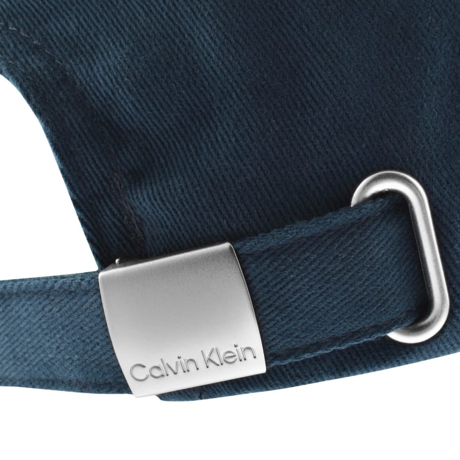 Image number 3 for Calvin Klein Layered Monologo Cap Blue