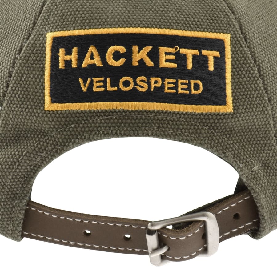 Image number 3 for Hackett London Heritage Rally Cap Green