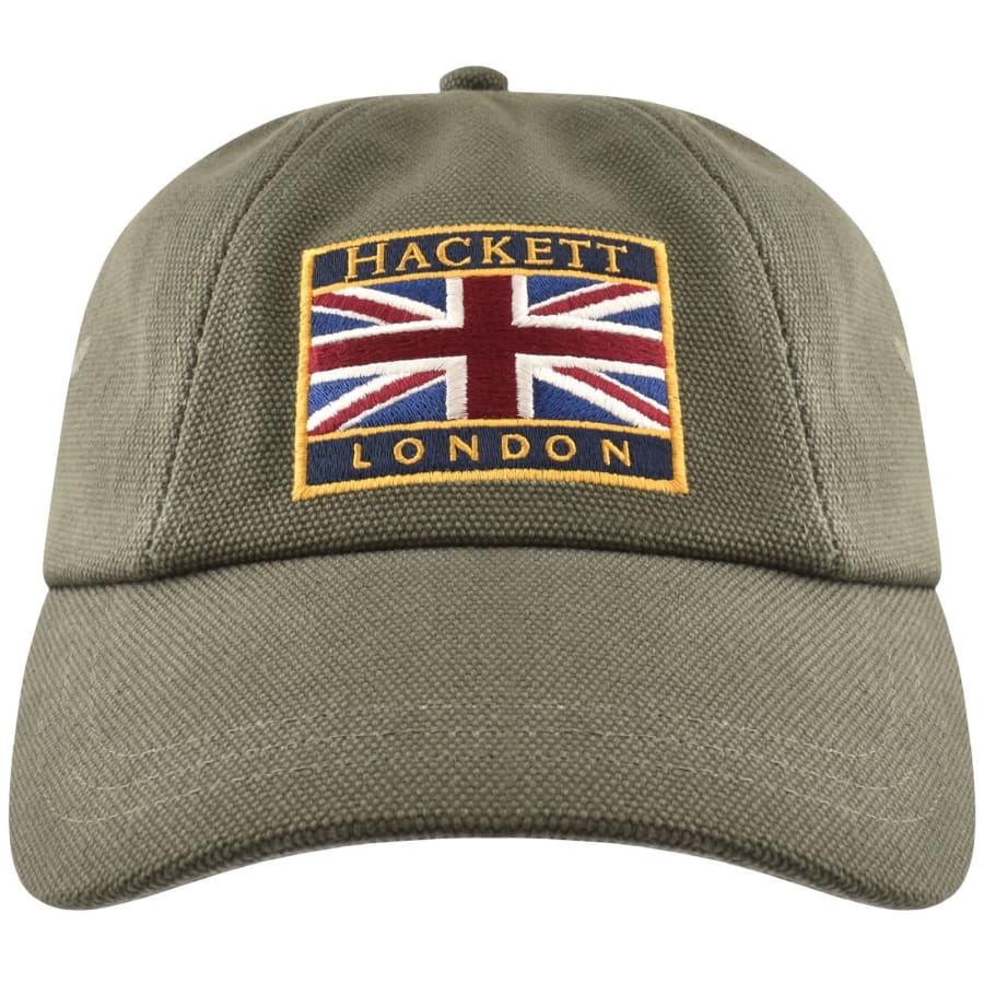 Image number 1 for Hackett London Heritage Rally Cap Green