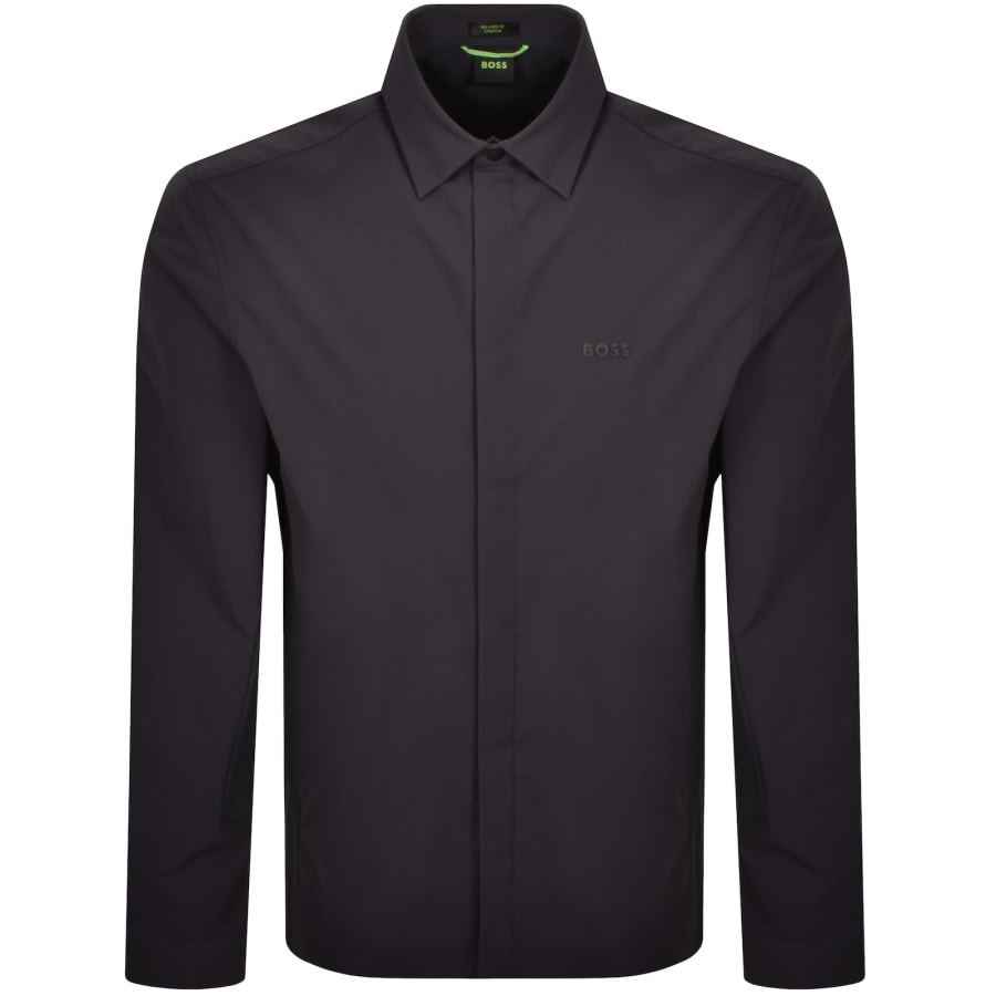 Image number 1 for BOSS Urban Over Shirt Navy