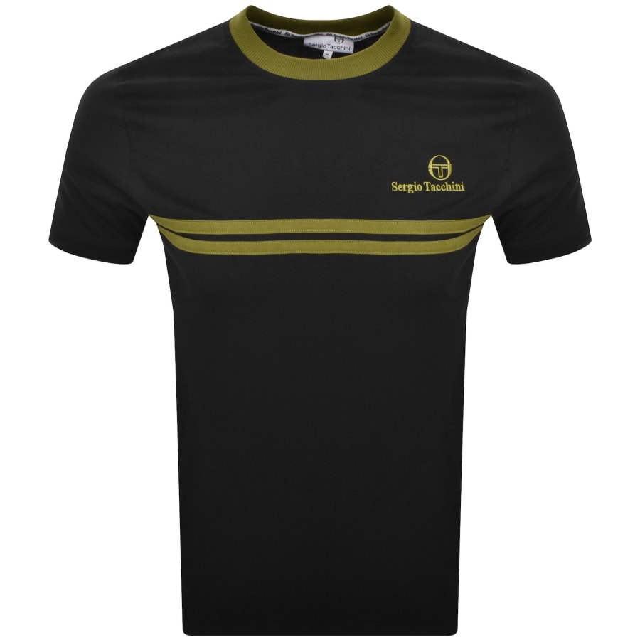 Image number 1 for Sergio Tacchini New Supermac T Shirt Black