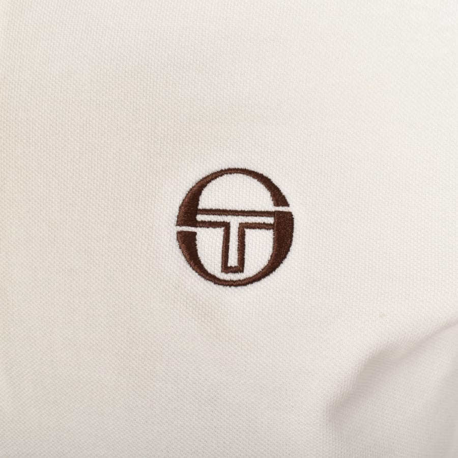 Image number 3 for Sergio Tacchini Nanto QZ Polo Off White
