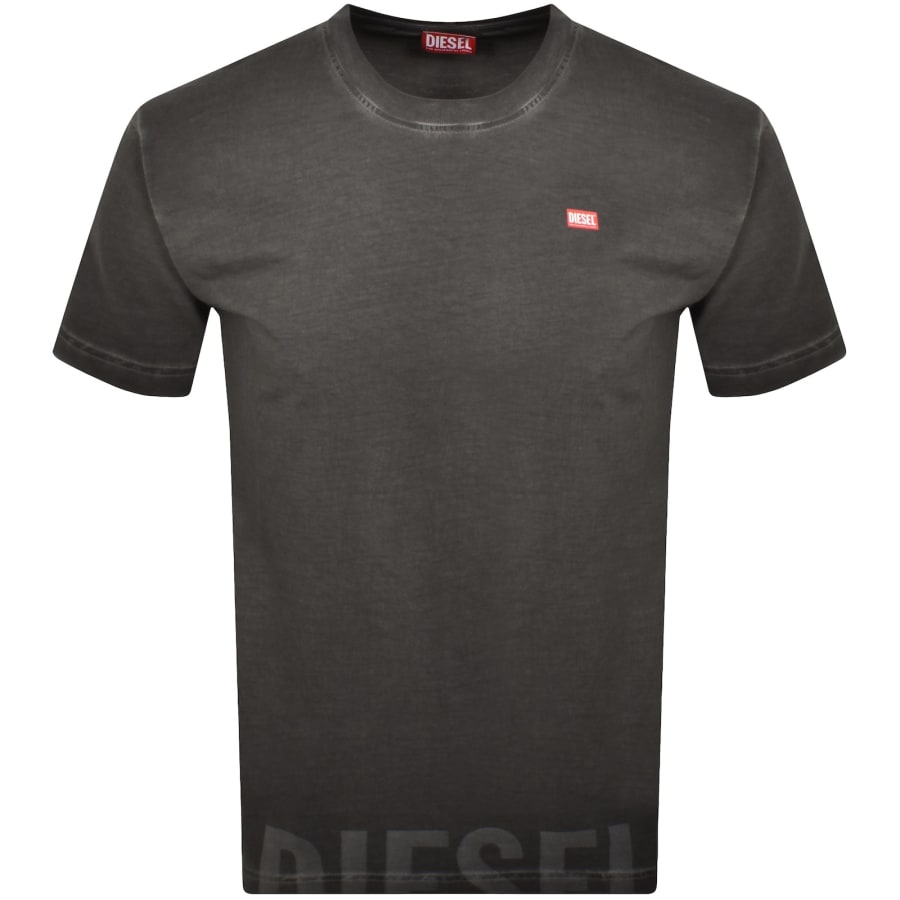 Image number 1 for Diesel T Norm T17 T Shirt Grey