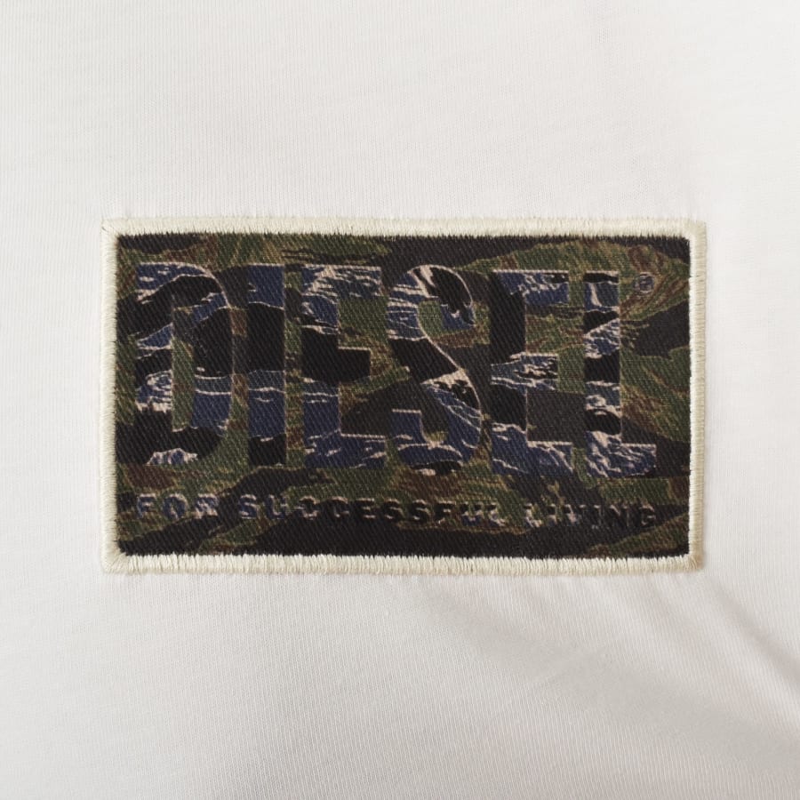 Image number 3 for Diesel T Norm T3 T Shirt White