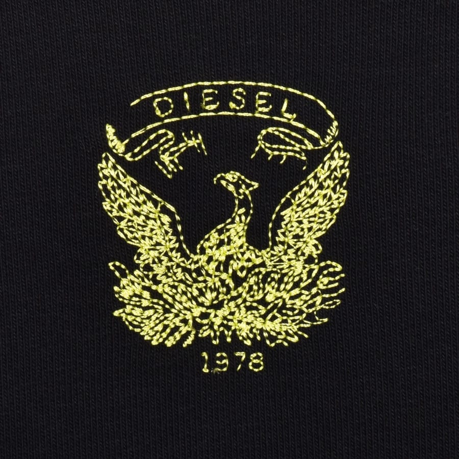 Image number 3 for Diesel S Ginn T1 Logo Sweatshirt Black