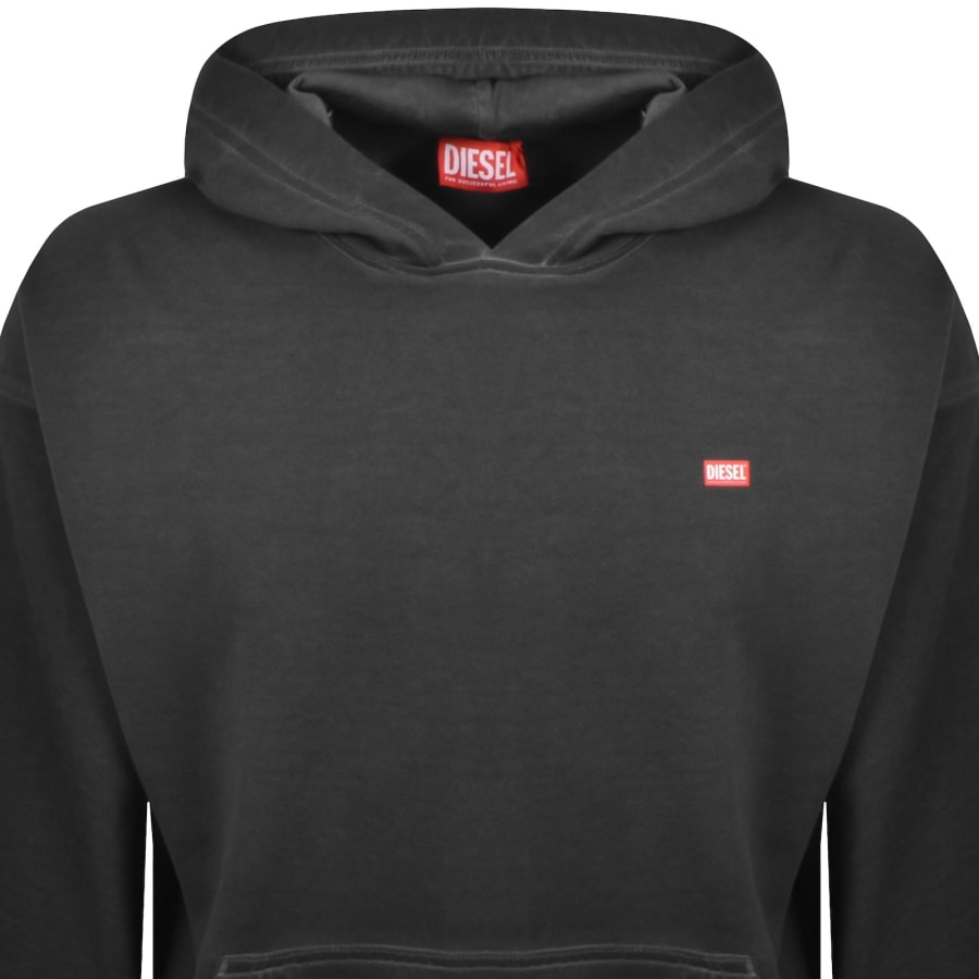 Image number 2 for Diesel S Boxt T4 Hoodie Black