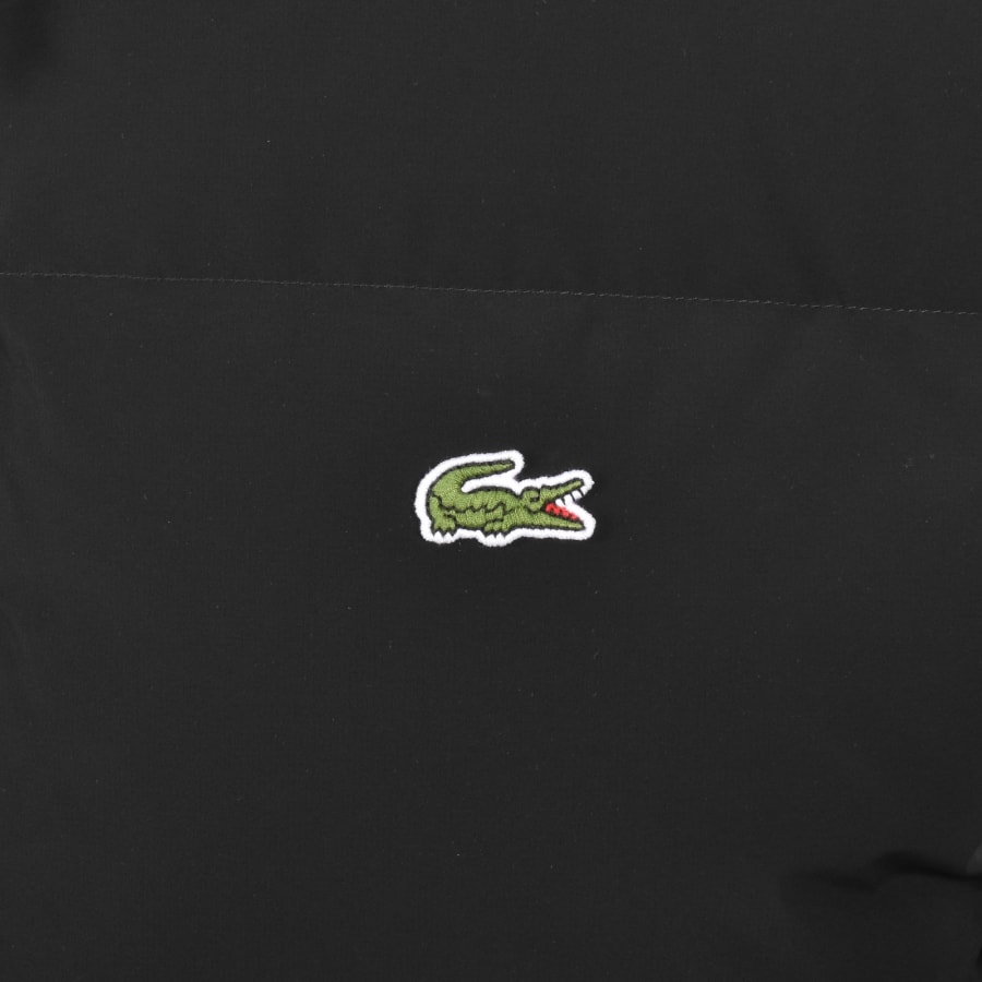 Image number 3 for Lacoste Big Baffle Logo Jacket Black