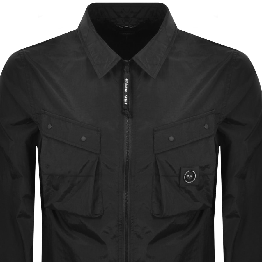 Image number 2 for Marshall Artist Proccera Overshirt Black