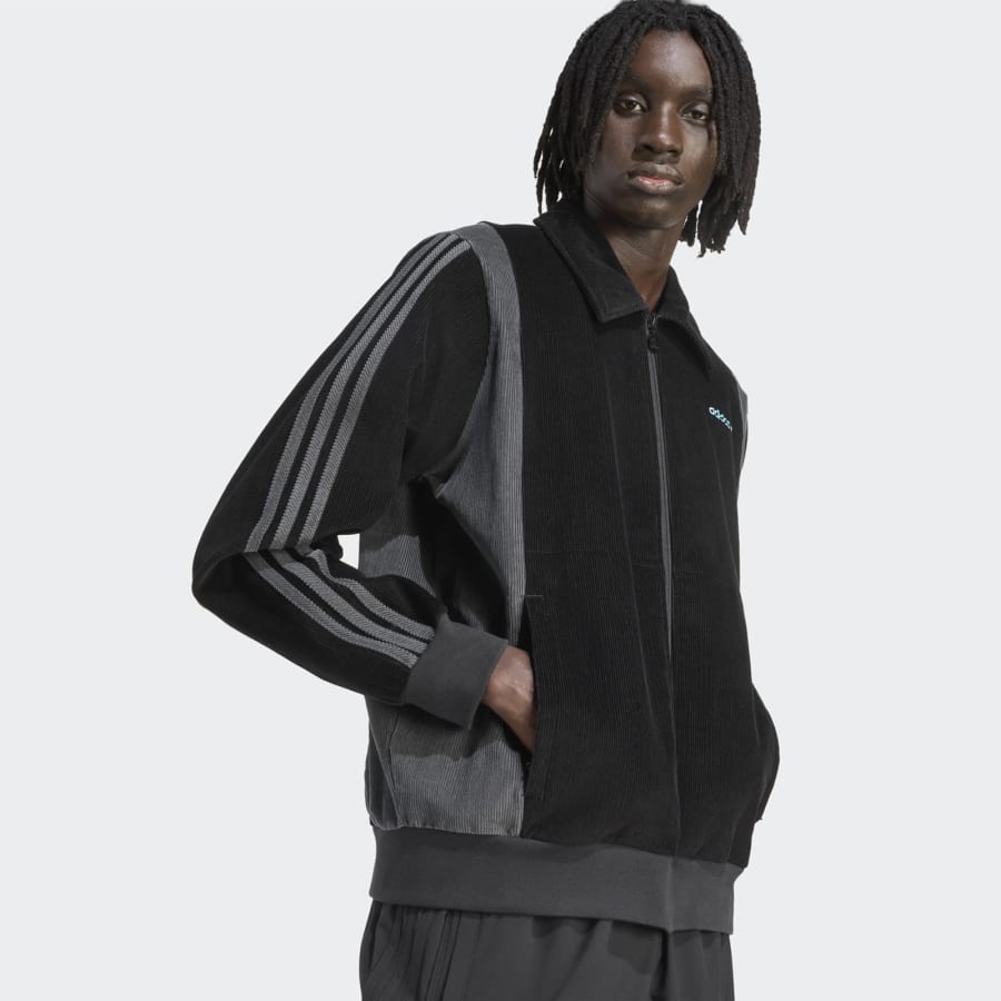 adidas Originals Pro Track Top Black | Mainline Menswear us