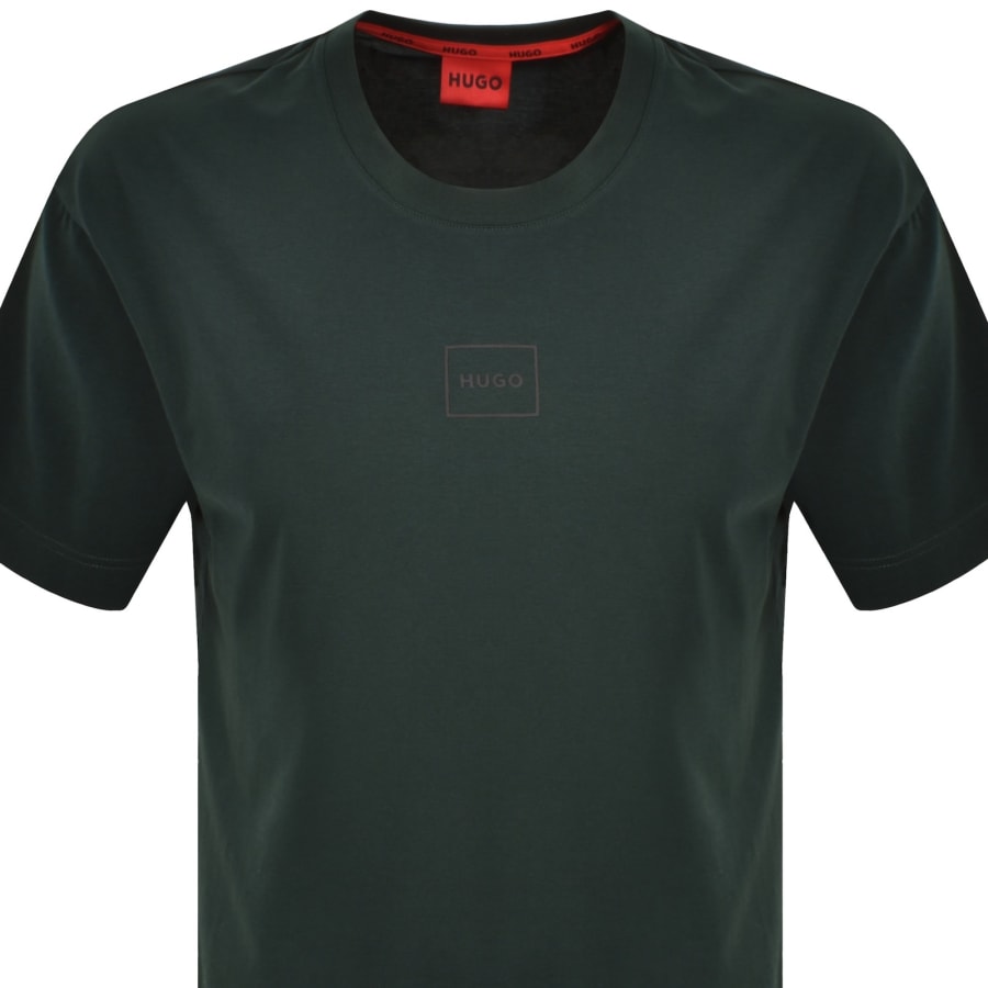 Image number 2 for HUGO Laze T Shirt Green