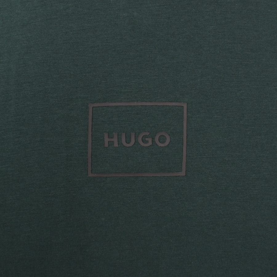 Image number 3 for HUGO Laze T Shirt Green