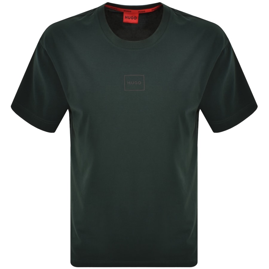 Image number 1 for HUGO Laze T Shirt Green