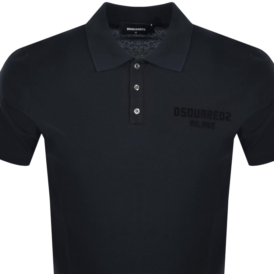 Image number 2 for DSQUARED2 Polo T Shirt Navy
