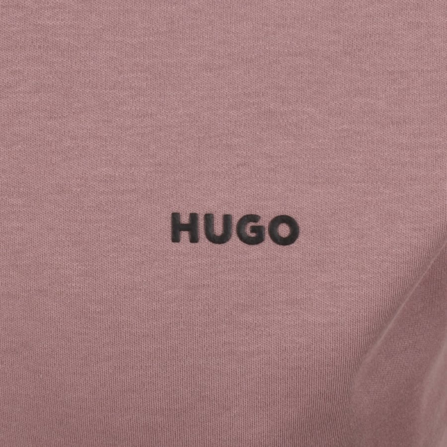 Image number 3 for HUGO Dalomino Polo T Shirt Purple