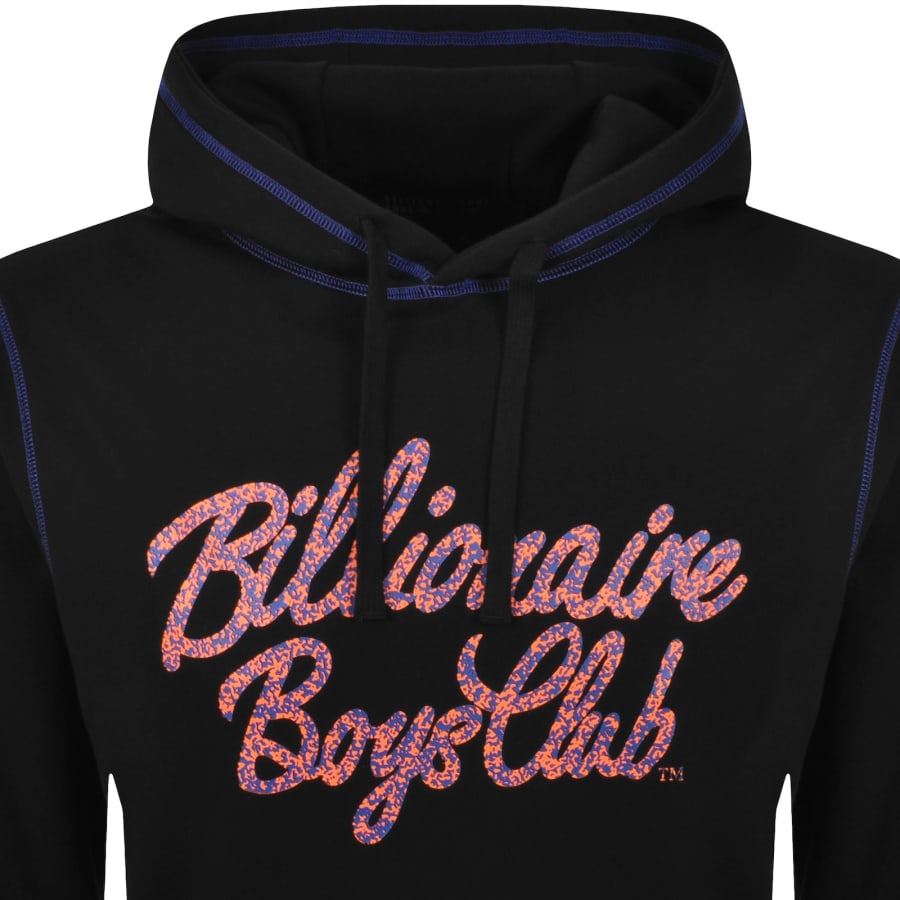 Image number 2 for Billionaire Boys Club Contrast Stitch Hoodie Black