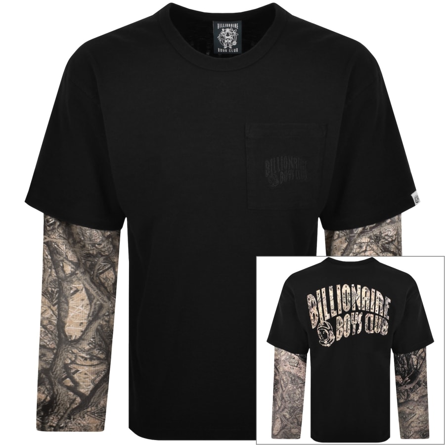 Image number 1 for Billionaire Boys Club Long Sleeve T Shirt Black