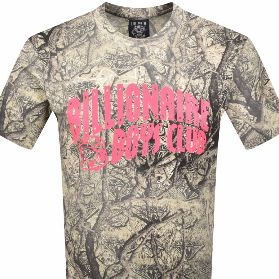 Image number 2 for Billionaire Boys Club Arch Logo T Shirt Camo