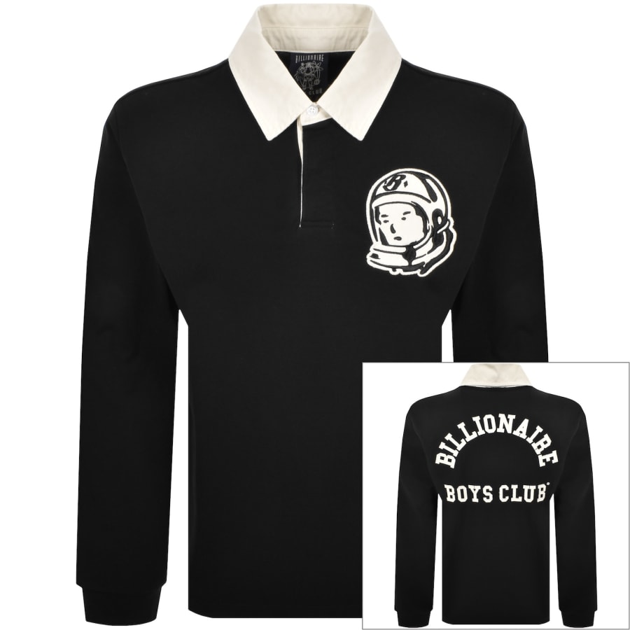 Image number 1 for Billionaire Boys Club Astro Rugby Polo Black