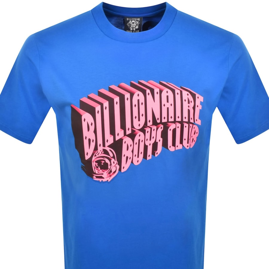 Image number 2 for Billionaire Boys Club 3D Arch Logo T Shirt Blue