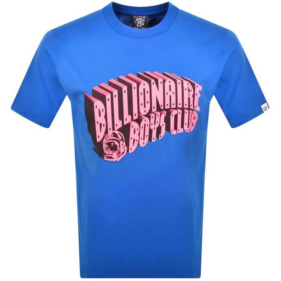 Image number 1 for Billionaire Boys Club 3D Arch Logo T Shirt Blue
