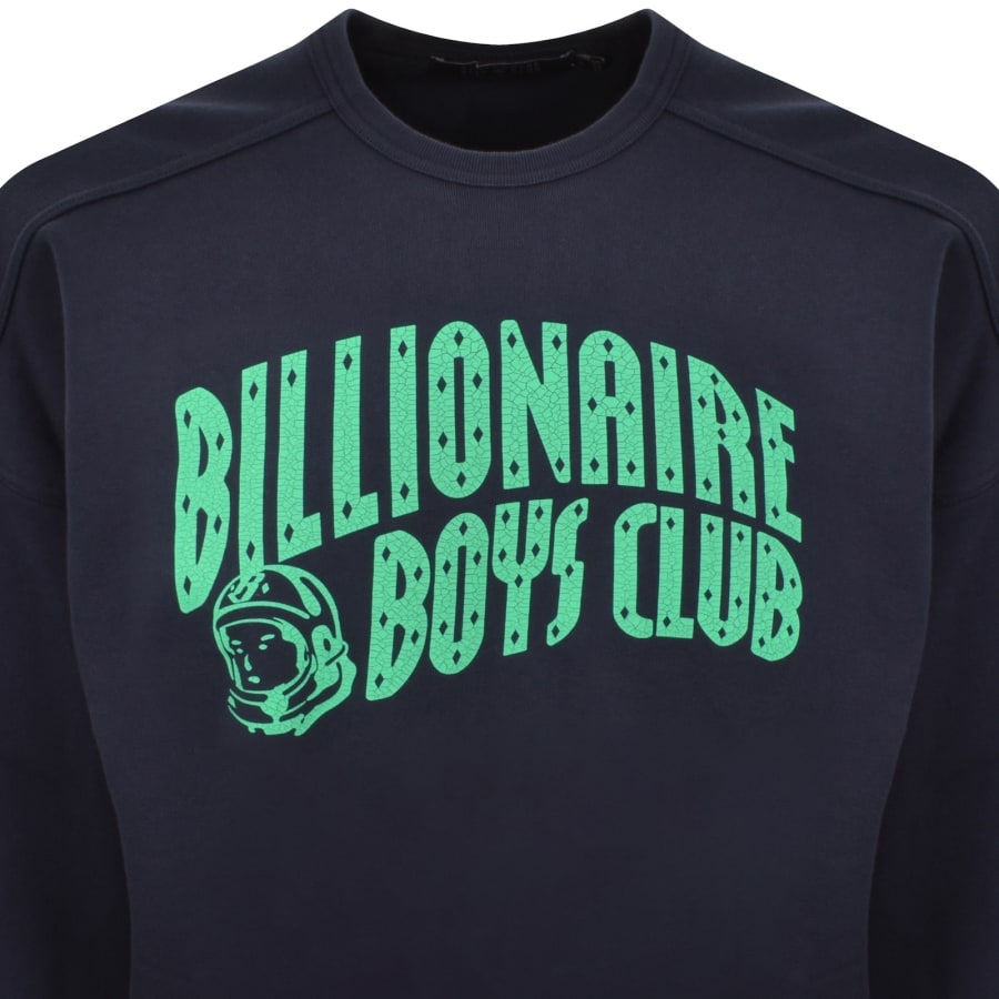 Image number 2 for Billionaire Boys Club Oversized Sweatshirt Navy
