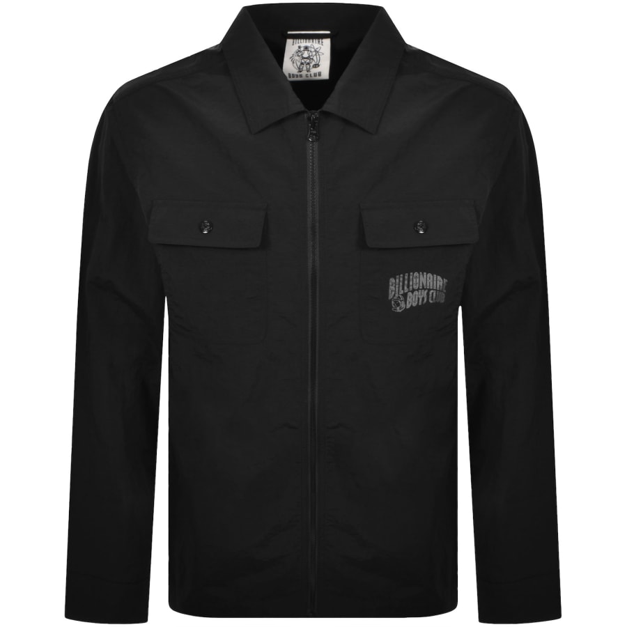 Image number 2 for Billionaire Boys Club Nylon Overshirt Black