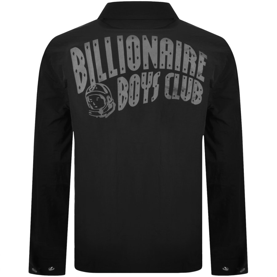 Image number 5 for Billionaire Boys Club Nylon Overshirt Black