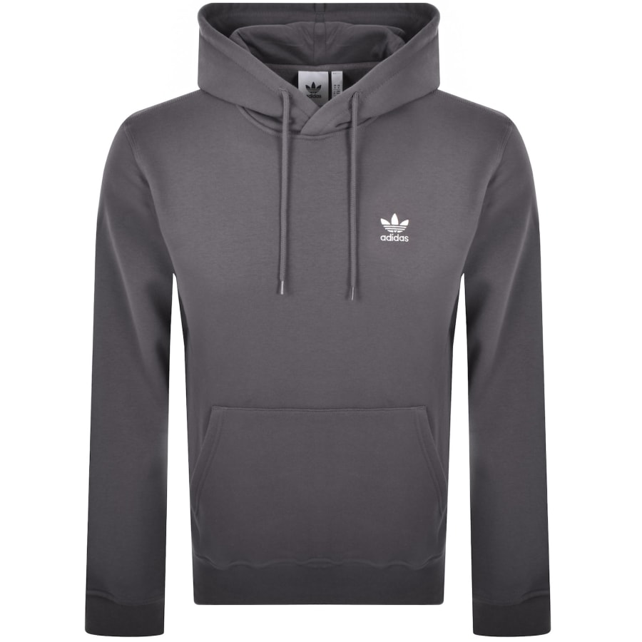 Image number 1 for adidas Originals Logo Hoodie Grey
