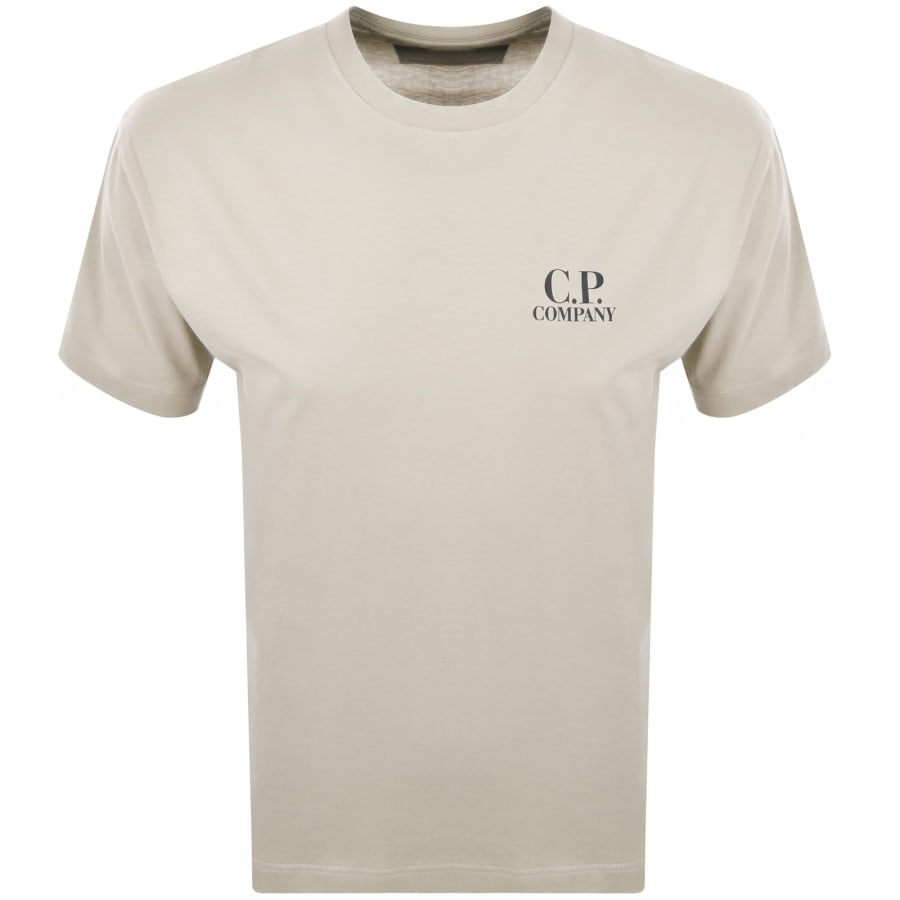 Image number 2 for CP Company Logo T Shirt Pistachio Shell
