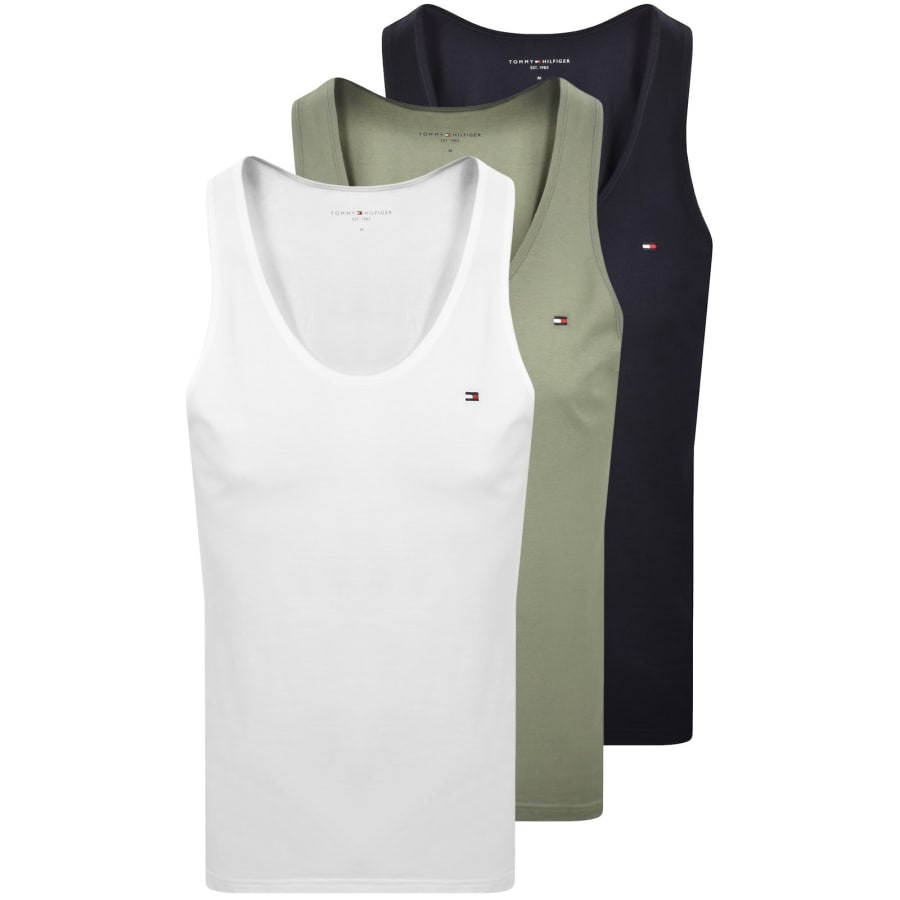 Image number 1 for Tommy Hilfiger 3 Pack Vests