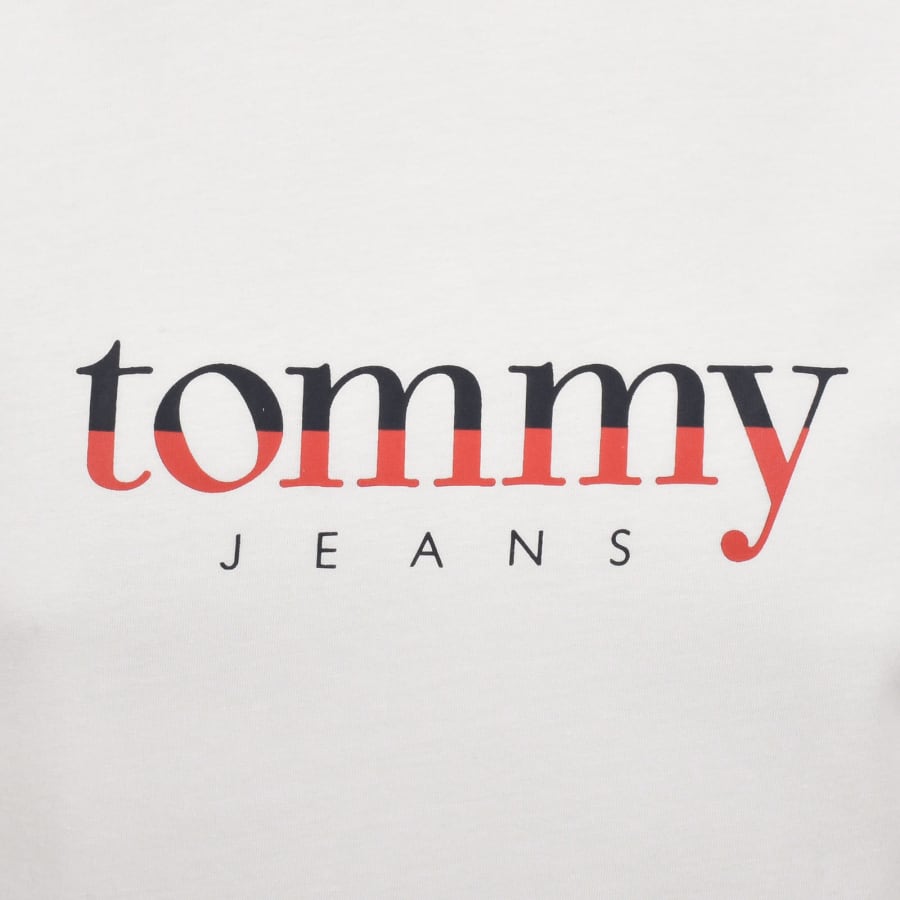 Image number 3 for Tommy Jeans DNA T Shirt White