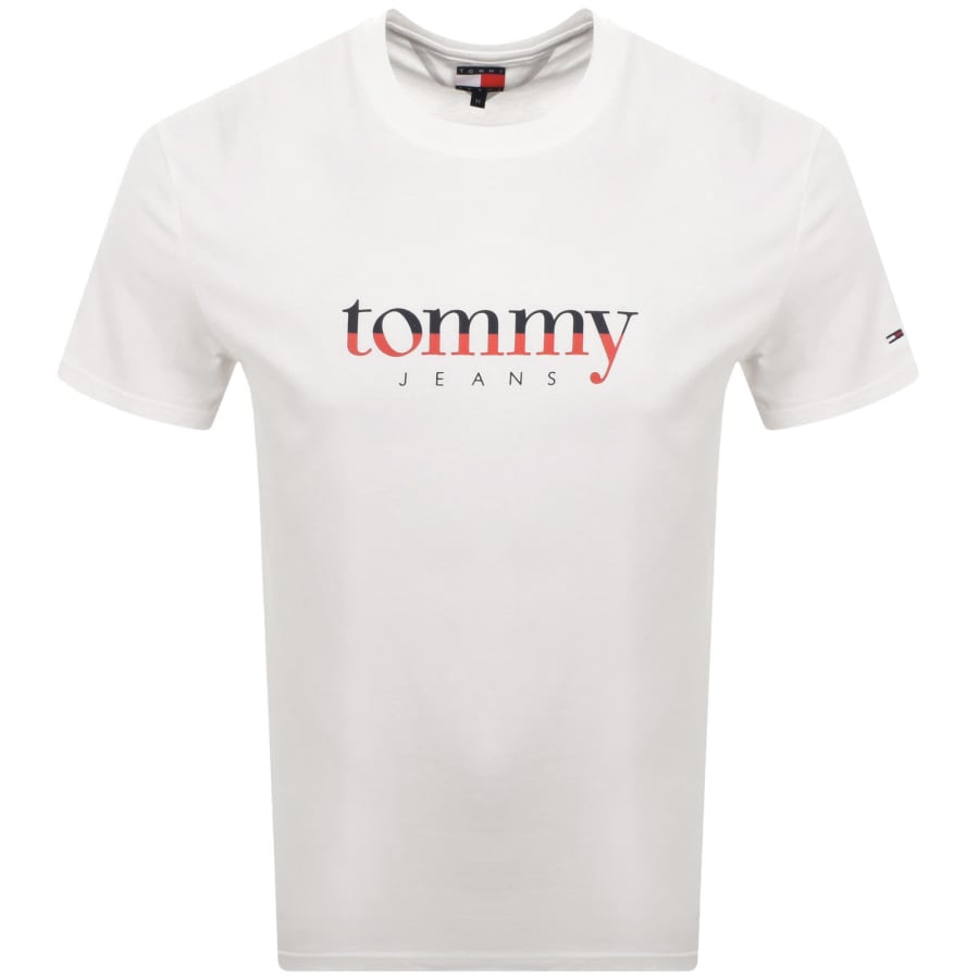 Image number 1 for Tommy Jeans DNA T Shirt White