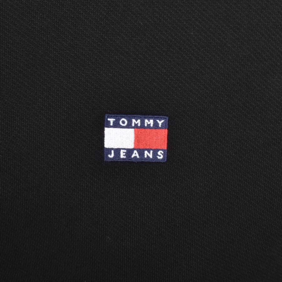 Image number 3 for Tommy Jeans Badge Hoodie Black