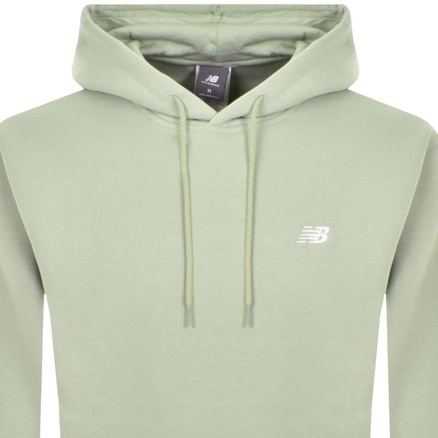 Image number 2 for New Balance Logo Hoodie Green
