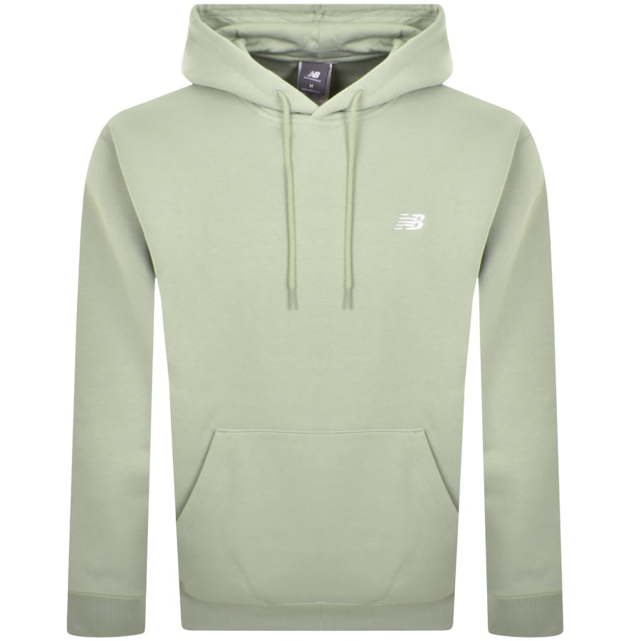 Image number 1 for New Balance Logo Hoodie Green