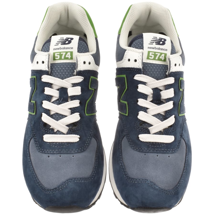 Image number 3 for New Balance 574 Trainers Navy