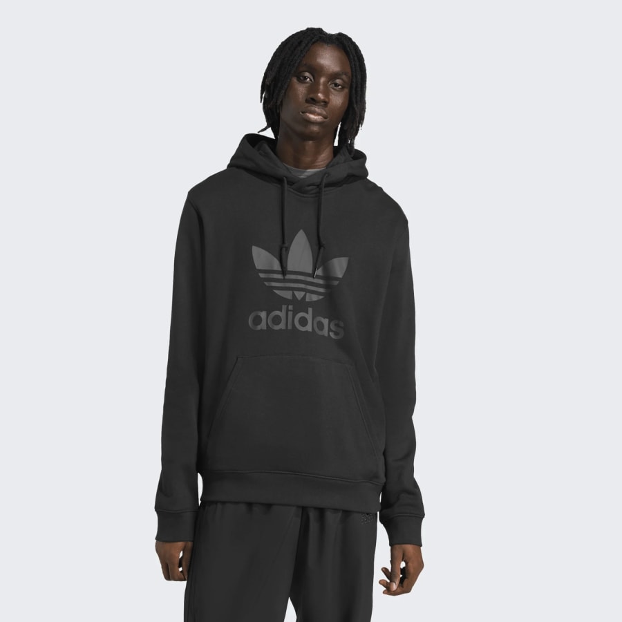 Image number 4 for adidas Originals Logo Hoodie Black